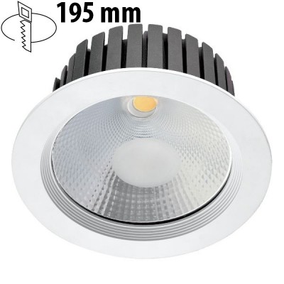 Φωτιστικό LED Στρογγυλό Χωνευτό 60W 230V 6000lm 120° 4000K Λευκό Φως Ημέρας 5995
